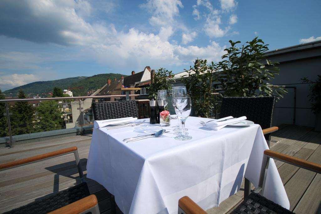 Qube Hotel Bahnstadt 海德堡 餐厅 照片